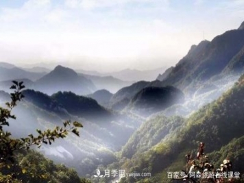 河南天池山森林公园，森林覆盖率98.57％，誉为洛阳“张家界”